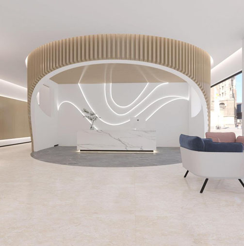 輕奢風(fēng)格月子中心設計全景案例